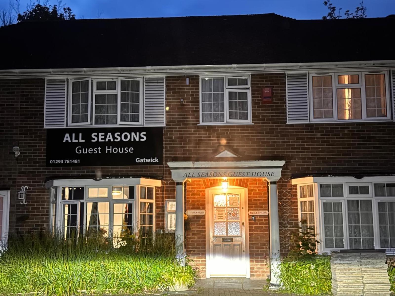 הורלי All Seasons Gatwick Guest House & Parking מראה חיצוני תמונה